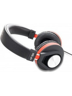 Gewa HP six Ενσύρματα Ακουστικά On Ear Μαύρα Κόκκινα