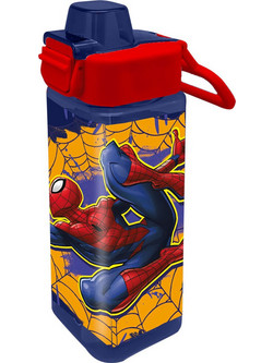 Kids Licensing Marvel Spiderman Παιδικό Παγούρι Πλαστικό BPA Free Navy Μπλε Μπορντό 500ml