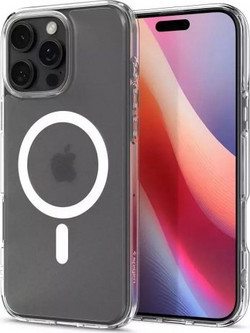 Spigen Ultra Hybrid MagFit Back Cover Frost Clear (iPhone 16 Pro)