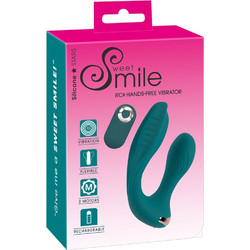 You2Toys Sweet Smile RC Hands-free Δονητής G-Spot για Ζευγάρια με Τηλεχειριστήριο Πράσινος