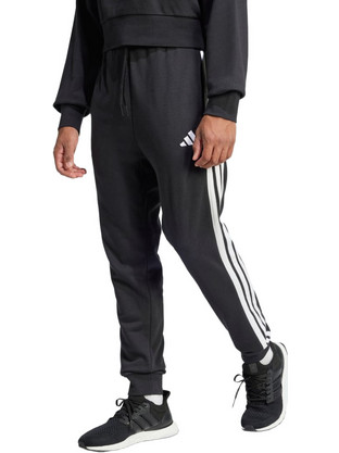 Adidas Essentials Ανδρικό Παντελόνι Φόρμας με Λάστιχο Μαύρο JD1881