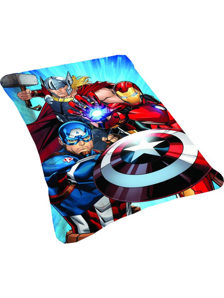 Viopros Avengers 12 Κουβέρτα Κούνιας Fleece 100x150 Μπλε