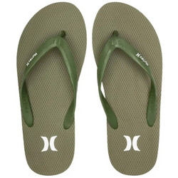 Hurley Icon Solid Ανδρικές Σαγιονάρες Χακί MSA0000540-H201
