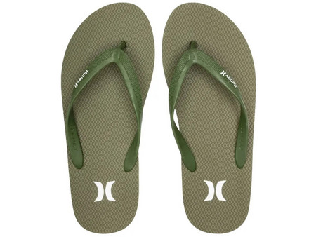 Hurley Icon Solid Ανδρικές Σαγιονάρες Χακί MSA0000540-H201