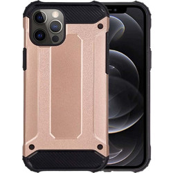 Sonique Heavy Armor Back Cover Rose Gold (iPhone 12 Pro Max)