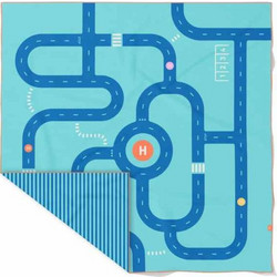 Quut Παιδική Πετσέτα Θαλάσσης Microfiber Γαλάζια 180x180cm QU174189