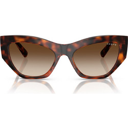 Vogue VO5607S W65613 Γυναικεία Γυαλιά Ηλίου Cat Eye Κοκάλινα Ταρταρούγα με Καφέ Degradee Φακό