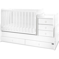 Lorelli Maxi Plus New Πολυμορφική Κούνια με Στρώμα 62x110cm White 10150580024P