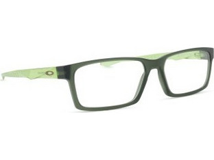 Oakley OX8060 08 Ανδρικός Σκελετός Γυαλιών Οράσεως Κοκάλινος Μαύρος Πράσινος