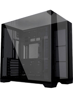 Lian Li O11 Vision Compact Black Gaming Midi Tower Κουτί Υπολογιστή με Πλαϊνό Παράθυρο