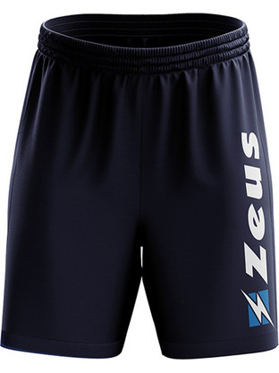 Zeus Work Αθλητική Ανδρική Βερμούδα Navy Μπλε