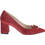 Guy Laroche Γόβες Suede με Χοντρό Χαμηλό Τακούνι Κόκκινες GL5020059388