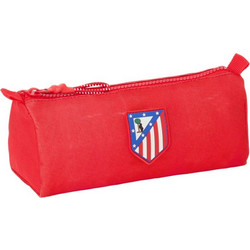 Safta Atletico Madrid Κασετίνα Βαρελάκι Κόκκινη B0D4R6RXWB