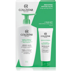 Collistar Reshaping Anticellulite Thermal Cream Long Lasting Effect 400ml + Abdomen & Hips 75ml