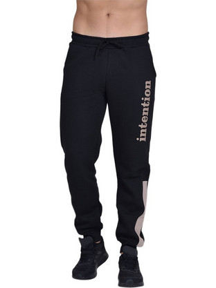 Target Ανδρικό Σετ Φόρμας Fleece με Λάστιχο Μαύρο M24-76170-10