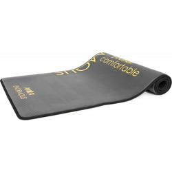Amila Enormous Στρώμα Γυμναστικής Yoga / Pilates Γκρι 180x80x1cm