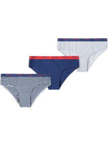 Pepe Jeans Βαμβακερά Γυναικεία Slip 3Pack U4F5840PEP-0AA