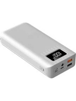 Andowl Q-CD701 Power Bank 40000mAh με 2 Θύρες USB-A & 2 Θύρες USB-C White