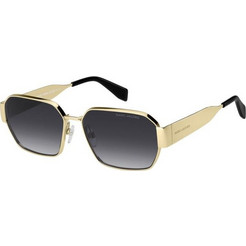Marc Jacobs MARC805S RHL9O Ανδρικά Γυαλιά Ηλίου Τετράγωνα Μεταλλικά Χρυσά με Μαύρο Φακό