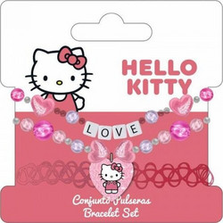 Cerda Hello Kitty Love Σετ με Κοσμήματα 3τμχ