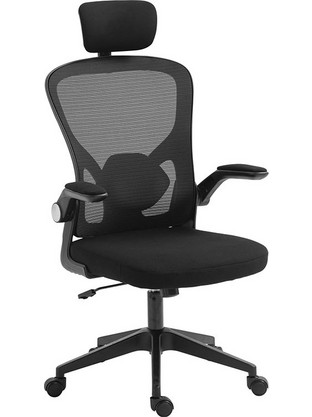 Sandberg ErgoFusion Basic Καρέκλα Gaming Mesh με Ρυθμιζόμενα Μπράτσα Μαύρη 640-97