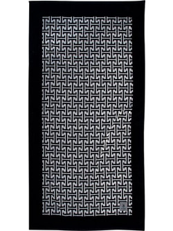 Greenwich Polo Club 4005 Πετσέτα Θαλάσσης Μαύρη 90x180cm