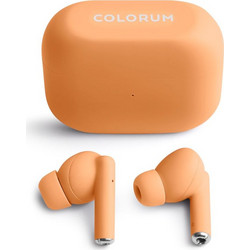 Colorum CTWS Ακουστικά Bluetooth In Ear Peach Fuzz