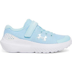 Under Armour Surge 4 Running Παιδικά Αθλητικά Παπούτσια για Τρέξιμο Γαλάζια Λευκά 3027109-494