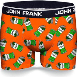 John Frank Spinach Ανδρικό Μποξεράκι Πορτοκαλί JFBD330