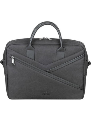 Rivacase 8124 Αδιάβροχη Τσάντα Laptop Χειρός 15" Black