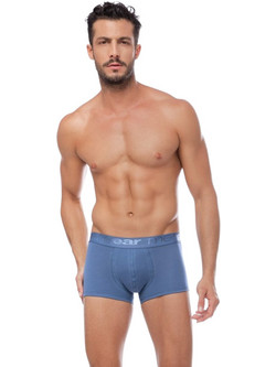 Minerva Ανδρικά Μποξεράκια Σετ 2Pack Μπλε 90-20519-143
