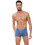 Minerva Ανδρικά Μποξεράκια Σετ 2Pack Μπλε 90-20519-143