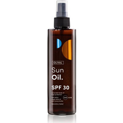 Olival Sun Oil Αδιάβροχο Λάδι Μαυρίσματος Σώματος SPF30 200ml