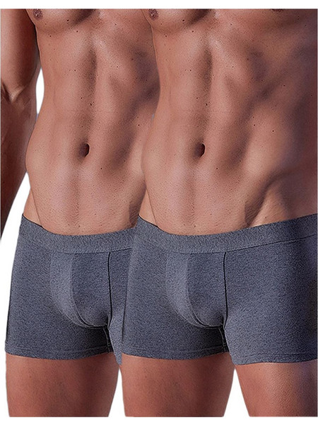 FMS Ανδρικά Μποξεράκια Σετ 2Pack Ανθρακί PD211002-015
