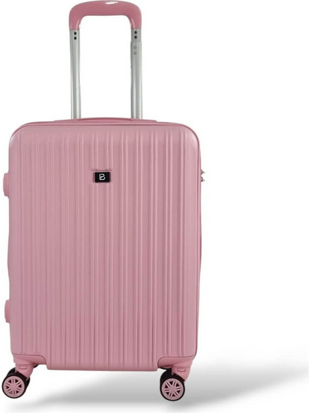 Playbags Collection PS063C Βαλίτσα Καμπίνας 55x40x20cm με 4 Ρόδες Ροζ