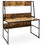 Costway Γραφείο Ξύλινο με Βιβλιοθήκη 120x57x140cm HW65967TN