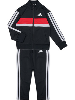 Adidas Παιδικό Σετ Φόρμας Μαύρο Κόκκινο JC7513