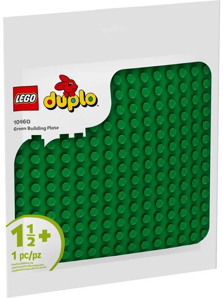 Lego Duplo Green Building Plate για 1,5+ Ετών 10460