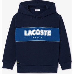Lacoste Παιδικό Φούτερ με Κουκούλα Navy Μπλε SJ2445-FMP
