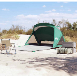 vidaXL Τέντα Παραλίας 2 Ατόμων Πράσινη 150x162x157.5cm 4009579