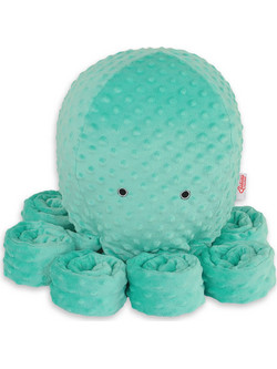 Bobono Χταπόδι Polka Dot Minky Mint 75cm