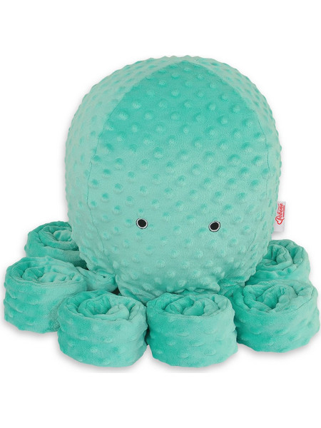 Bobono Χταπόδι Polka Dot Minky Mint 75cm
