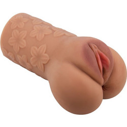 Crazy Bull Scarlet Vagina & Anus with Flowers Pocket Pussy & Anal Αυνανιστήρι Flesh