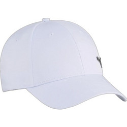 Puma Essentials Καπέλο Jockey Υφασμάτινο Λευκό 025994-07