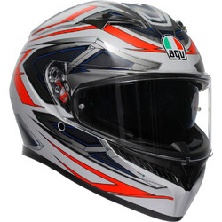 AGV K3 MPLK Space Matt Red White Κράνος Μηχανής Full Face 1500gr
