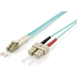 Equip LC-SC Καλώδιο Οπτικής Ίνας 10m Turquoise 255316