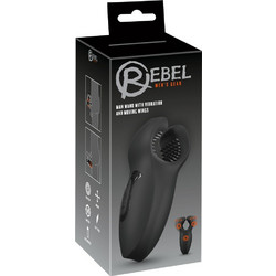 Rebel Men's Gear Man Wand with Moving Wings Pocket Αυνανιστήρι με Δόνηση