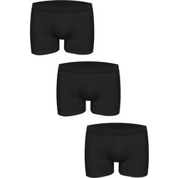 John Frank Ανδρικά Μποξεράκια Σετ 3Pack Μαύρα JF3BMODNA04