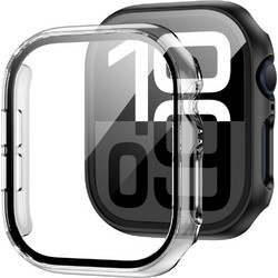 Tech-Protect Defense360 Πλαστική Θήκη με Προστασία Οθόνης για Apple Watch 10 42mm Διαφανής