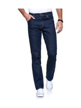 Wrangler Ανδρικό Τζιν Παντελόνι Κανονική Εφαρμογή Navy Μπλε W121K4009